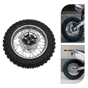 12" Wheel Rim 80/100-12 Rear Tire For 110cc Dirt Bike/Pit Bike - Picture 1 of 11