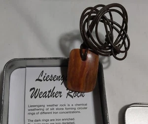 Rare Liesegang Weather Rock pendant for collection - Picture 1 of 4
