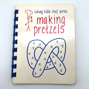 Kids Children Cookbook Viking Little Chef Series Making Pretzels Visual Recipe - Picture 1 of 7