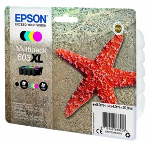 Cartuchos de tinta Epson 603XL, Starfish Multipack, XP3155, XP4150, XP4155, T03A6 - Imagen 1 de 1