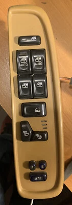 Oldsmobile Bravada Buick Rainer Master 2000-2005 interruptor de ventana eléctrica 15096208 Foto 1 de 4