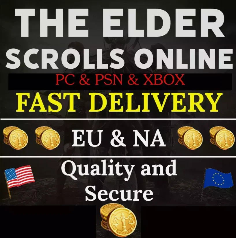 EOS Elder Scrolls Online Gold PC/PSN/Xbox fast delivery NA / EUROPE Server - Image 1 of 1