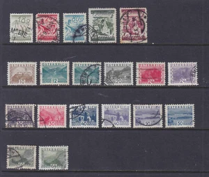 1925-1932 AUSTRIA LOT USED ONE COMPLETE ISSUE SCT.315,317,322-324,340-353 - Picture 1 of 1