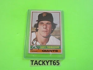 GARY THOMASSON (GIANTS) 1976 TOPPS CARD NUMBER 261 - Picture 1 of 2