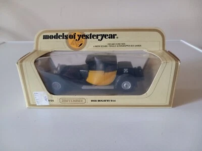 Matchbox Models of Yesteryear Cars Y24 1928 Bugatti T44 1:38 Scale  - Image 1 of 4