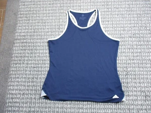 Adidas donna extra large serbatoio blu navy climalite allenamento corsa leggero - Foto 1 di 14