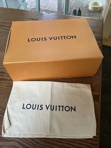 Authentic LOUIS VUITTON LV Gift Box Magnetic Empty Large Box 14”x10”x5” - Picture 1 of 13