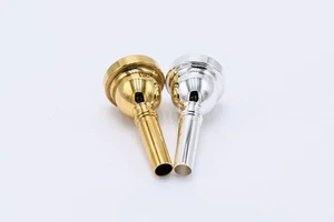 Boquilla de trombón 12C - Vástago pequeño - Dorado/Plata - Stock B - Imagen 1 de 6