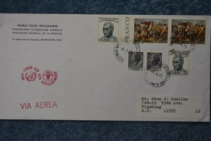 1971 World Food Program Cover - Italy - Picture 1 of 1