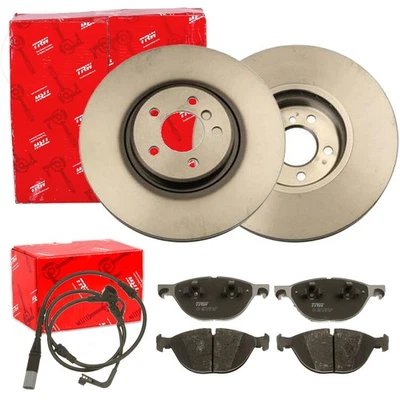 TRW Disques de Frein 365mm + Revêtements Avant Convient pour BMW X5 E70+X6 E71 - Photo 1/4