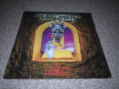 TESTAMENT -THE LEGACY- AWESOME RARE FIRST PRESS VINYL LP 1987 EXODUS SLAYER - Image 1 of 4