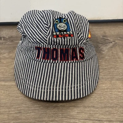 Thomas the Tank Engine Train Engineer Niños Rayas Conductor Gorra Sombrero Foto 1 de 4