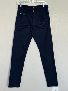 Benjamin Black Jeans 30x32 Slim Fit Navy Blue Colored - Picture 1 of 10
