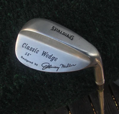 Spalding Classic 58* Wedge Designed by Johnny Miller - Image 1 of 3