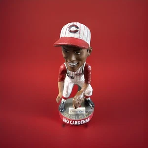 Leo Cárdenas Bobblehead Cincinnati Reds Salón de la Fama campocorto 2017 sin caja - Imagen 1 de 5