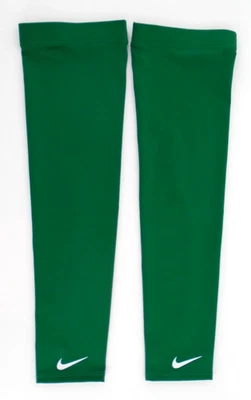 Nike Pro Arm Sleeves Adult Men's L/XL Compression Gorge Green/White - Image 1 of 4