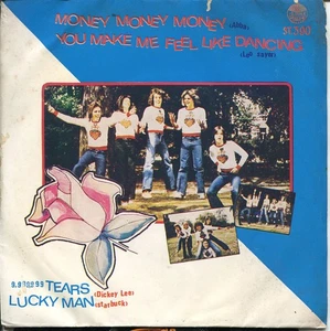 ABBA -MONEY MONEY MONEY/ LEO SAYER -YOU MAKE ME FEEL LIKE DANCING/ THAI ST.390 - Picture 1 of 3