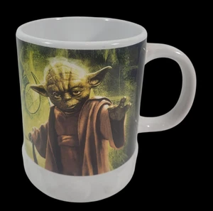 S2 Yoda Star Wars Huge 20oz Coffee Tea Cup 2013 Lucasfilm Galerie No Chips - Picture 1 of 12