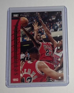 Michael Jordan 1993-94 Upper Deck Seven Straight #SP3 Championship Run AUCTION - Picture 1 of 2