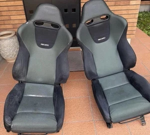 RECARO SR-4 Sport Bucket Seats Set with Rails for Land Cruiser Prado 70 78 JDM - Picture 1 of 13