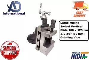 Tour fraisage glissière verticale pivotante 100 x 125 mm et étau de meulage 2... - Foto 1 di 17