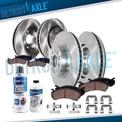 Kit de 10 pastillas de freno de disco delanteras traseras para Chevrolet Camaro 2016-2020 Foto 1 de 4