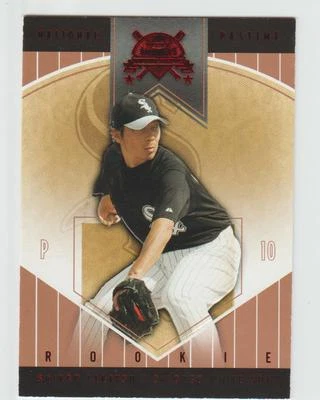 2004 Fleer National Pastime #73 Shingo Takatsu ROOKIE RED FOIL #087/150 - Image 1 of 2