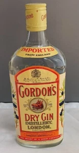 GORDON'S DRY Gin aus England - 1970er - Rarität - Einzelstück - Bild 1 von 2