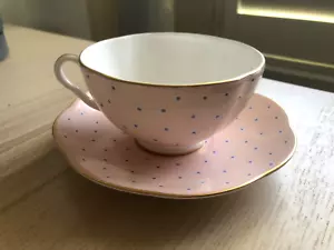 Wedgwood 'Polka Dot' cup and saucer - Picture 1 of 2