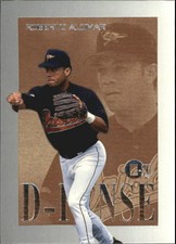 1996-97 E-XL D-Fense #1 of 10 Roberto Alomar ORIOLES R27665 - NM-MT
