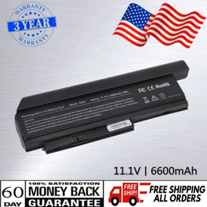 For Lenovo X220 X220i X220s Battery 0A36282 0A36283 0A36307 9 cell ThinkPad - Picture 1 of 9