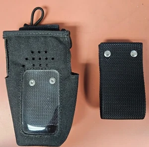 Kenwood NX-320 Black Nylon Case with Swivel - Picture 1 of 2