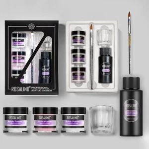 ROSALIND Professional Acrylic Liquid Nail Art Carving Acrylic Dipping Powder Kit - Picture 1 of 5