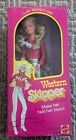 1981 Poupée Mattel WESTERN SKIPPER BARBIE SISTER vintage sans étiquette #5029 neuve dans sa boîte rare