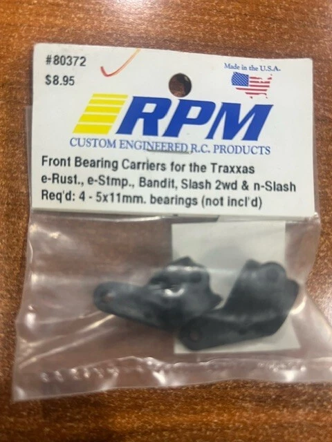 rpm 80372 FRONT Axle Bearing Carriers Traxxas Stampede Slash Rustler Bandit VXL - Image 1 of 1