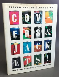 1st Edition Heller & Fink Covers and Jackets! Library of Applied Design 1993 - Picture 1 of 12