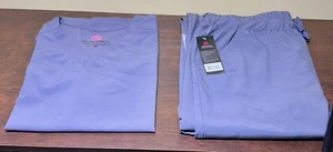 Natural Uniforms Women's Modern Fit - Cool Stretch Scrub Top and Cargo Pant Set - Picture 1 of 5