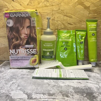 Garnier Nutrisse Icing Swirl Balayage BY1 Lightening Creme Ultra Color Blondes - Image 1 of 4