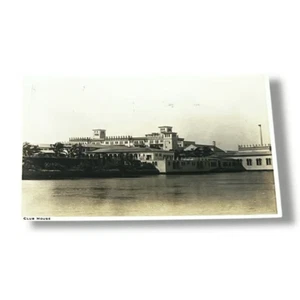 Postal RPPC Club House Boca Raton Club Boca Raton Florida c1936 D68 - Imagen 1 de 2