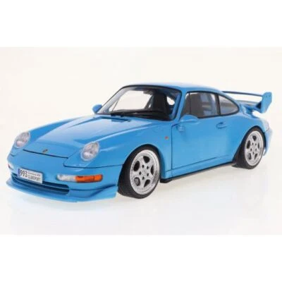 PORSCHE 911 (993) Clubsport 1997 Bleu - 1:18 Solido S1810101 - Photo 1/4