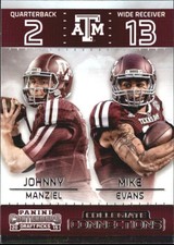 2015 Panini Contenders Draft Picks Collegiate Connections #21 Evans/Manziel