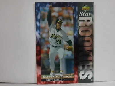 1994 Upper Deck Electric Diamond Steve Karsay #20 - Image 1 of 2