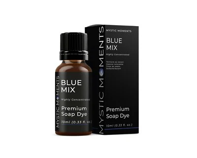 Mystic Moments Blue Mix Soap Dye 10ml - Highly Concentrated - Image 1 of 4