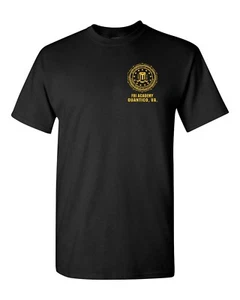 FBI F.B.I Academy Quantico VA Virginia Men's Tee Shirt 1805 - Picture 1 of 13