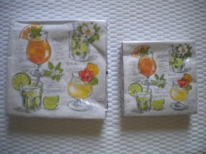 Servilletas Ambiente DRINK THEME Almuerzo Talla 3 capas 20 ct Países Bajos Piña Mojito - Imagen 1 de 1