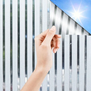 Sichtschutzfolie Milchglasfolie Fensterfolie Fenster Folie Selbstklebend 90cm - Bild 1 von 12