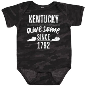 Inktastic Kentucky Is Awesome Since 1792 Baby Bodysuit Frankfort City Birthday - Picture 1 of 10
