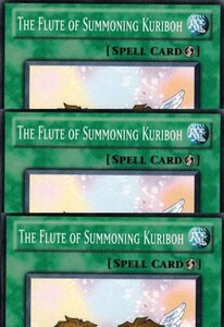 The Flute of Summoning Kuriboh X 3 RYMP-EN022 Common Yugioh - Picture 1 of 1