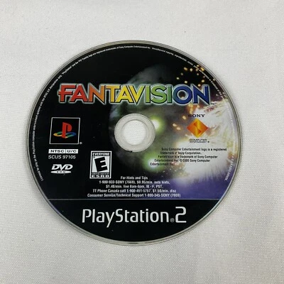 FantaVision Sony PlayStation 2 PS2 With TRACKING - DISC ONLY Play Station V35 - Image 1 of 2