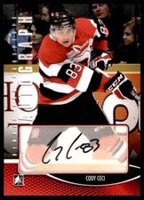 2012-13 IN THE GAME HEROES AND PROSPECTS CODY CECI AUTO CS OTTAWA 67 #A-CC